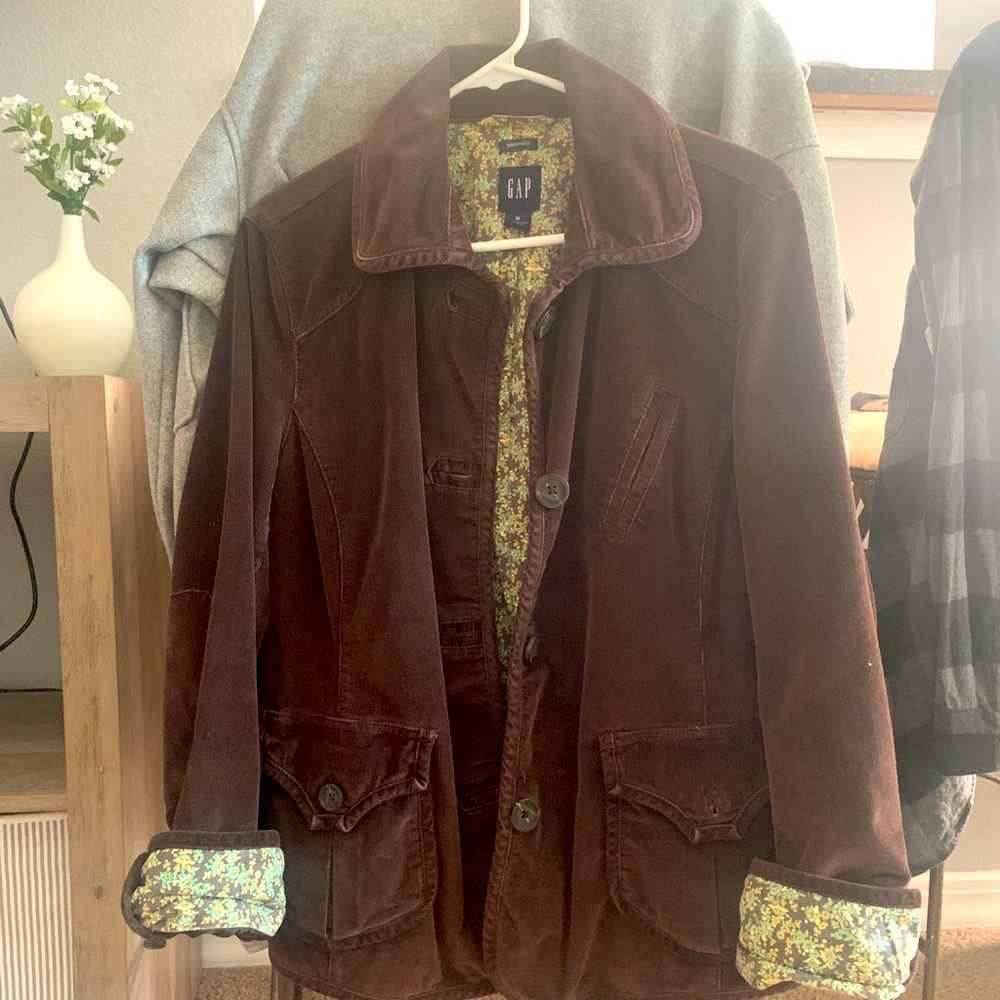 GAP corduroy brown jacket!
